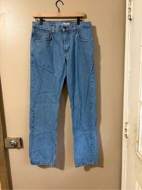 Carhartt Men's Light Blue Denim Jeans